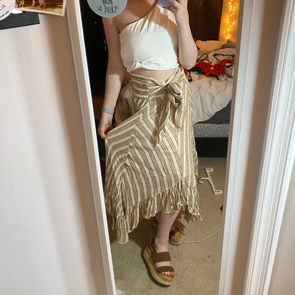 FreePeople striped long skirt BRAND NEW - Picture 1 of 5